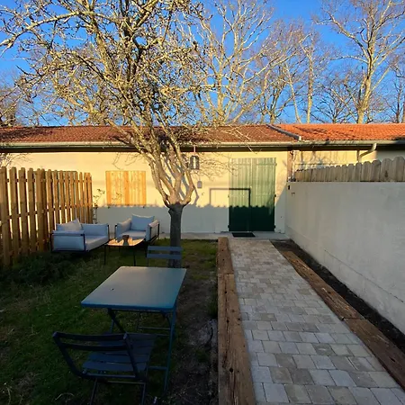 Paisible Climatise Avec Jardin Bassin Arcachon Apartament *